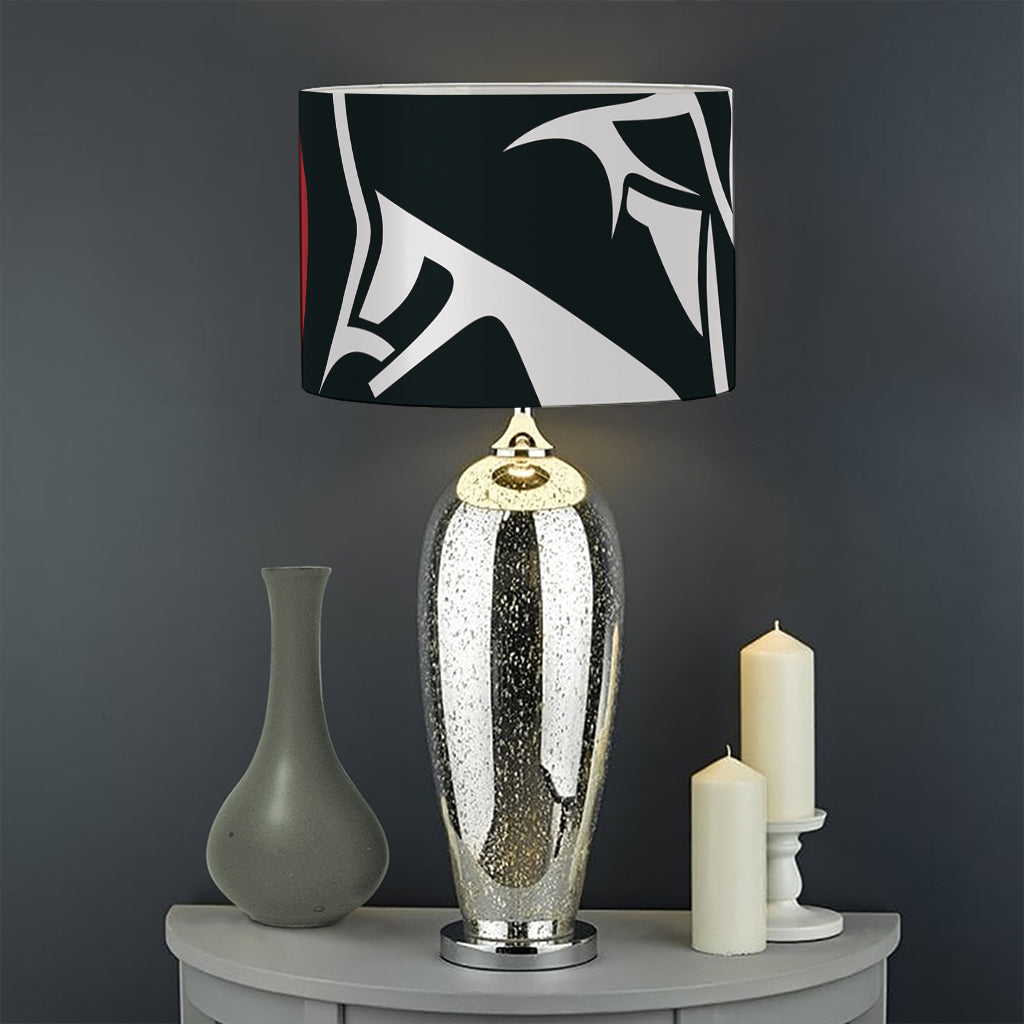 Spartan Molon Labe Print Drum Lamp Shade