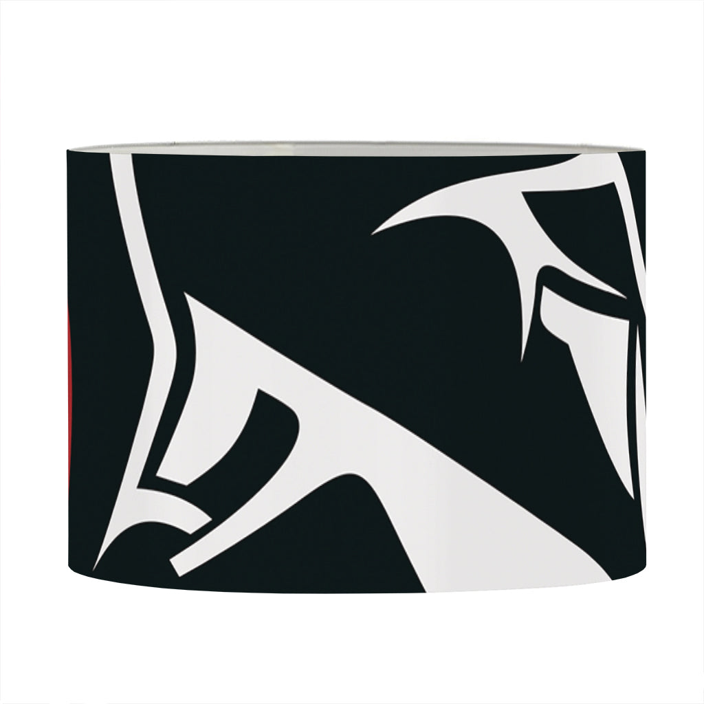 Spartan Molon Labe Print Drum Lamp Shade