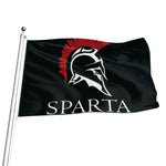 Spartan Molon Labe Print Flag