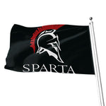 Spartan Molon Labe Print Flag