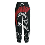 Spartan Molon Labe Print Fleece Lined Knit Pants