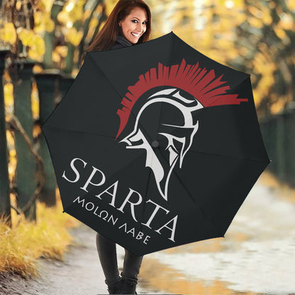 Spartan Molon Labe Print Foldable Umbrella
