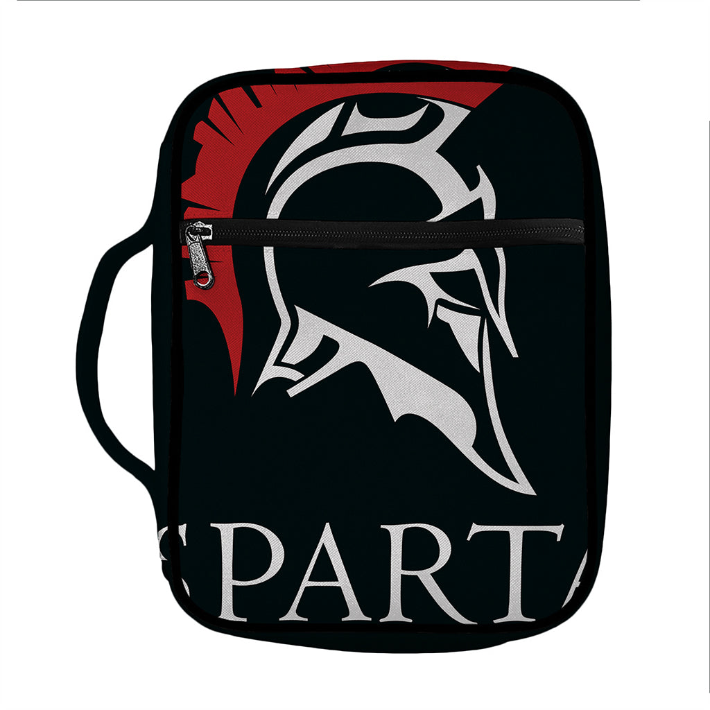Spartan Molon Labe Print Front Pocket Bible Bag