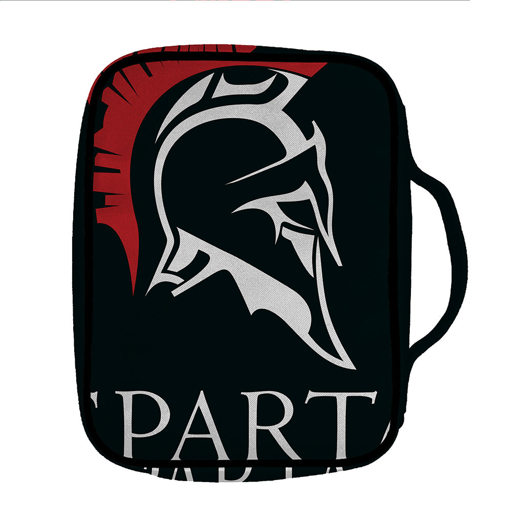 Spartan Molon Labe Print Front Pocket Bible Bag