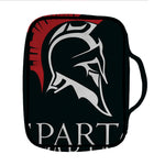 Spartan Molon Labe Print Front Pocket Bible Bag