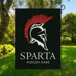 Spartan Molon Labe Print Garden Flag