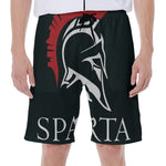 Spartan Molon Labe Print Men's Beach Shorts