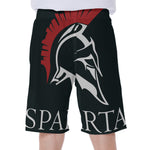 Spartan Molon Labe Print Men's Beach Shorts