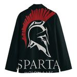 Spartan Molon Labe Print Men's Blazer