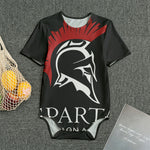 Spartan Molon Labe Print Men's Bodysuit