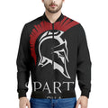 Spartan Molon Labe Print Men's Bomber Jacket