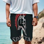 Spartan Molon Labe Print Men's Cargo Shorts