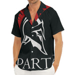 Spartan Molon Labe Print Men's Deep V-Neck Shirt