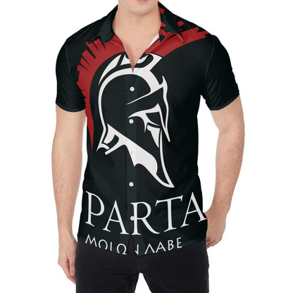 Spartan Molon Labe Print Men's Shirt