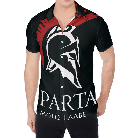 Spartan Molon Labe Print Men's Shirt