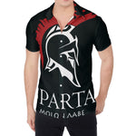 Spartan Molon Labe Print Men's Shirt