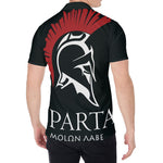 Spartan Molon Labe Print Men's Shirt