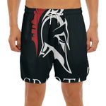 Spartan Molon Labe Print Men's Split Running Shorts