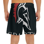 Spartan Molon Labe Print Men's Split Running Shorts
