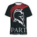 Spartan Molon Labe Print Men's Athletic T-Shirt