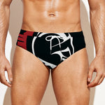Spartan Molon Labe Print Men's Swim Briefs