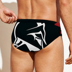Spartan Molon Labe Print Men's Swim Briefs