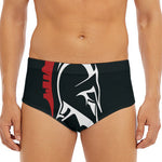 Spartan Molon Labe Print Men's Triangle Swim Briefs
