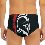 Spartan Molon Labe Print Men's Triangle Swim Briefs