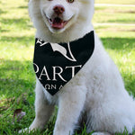 Spartan Molon Labe Print Over The Collar Dog Bandana