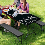 Spartan Molon Labe Print Picnic Table Cover