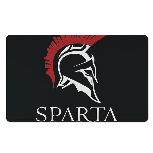 Spartan Molon Labe Print Polyester Doormat