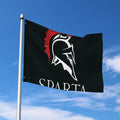 Spartan Molon Labe Print Polyester Flag