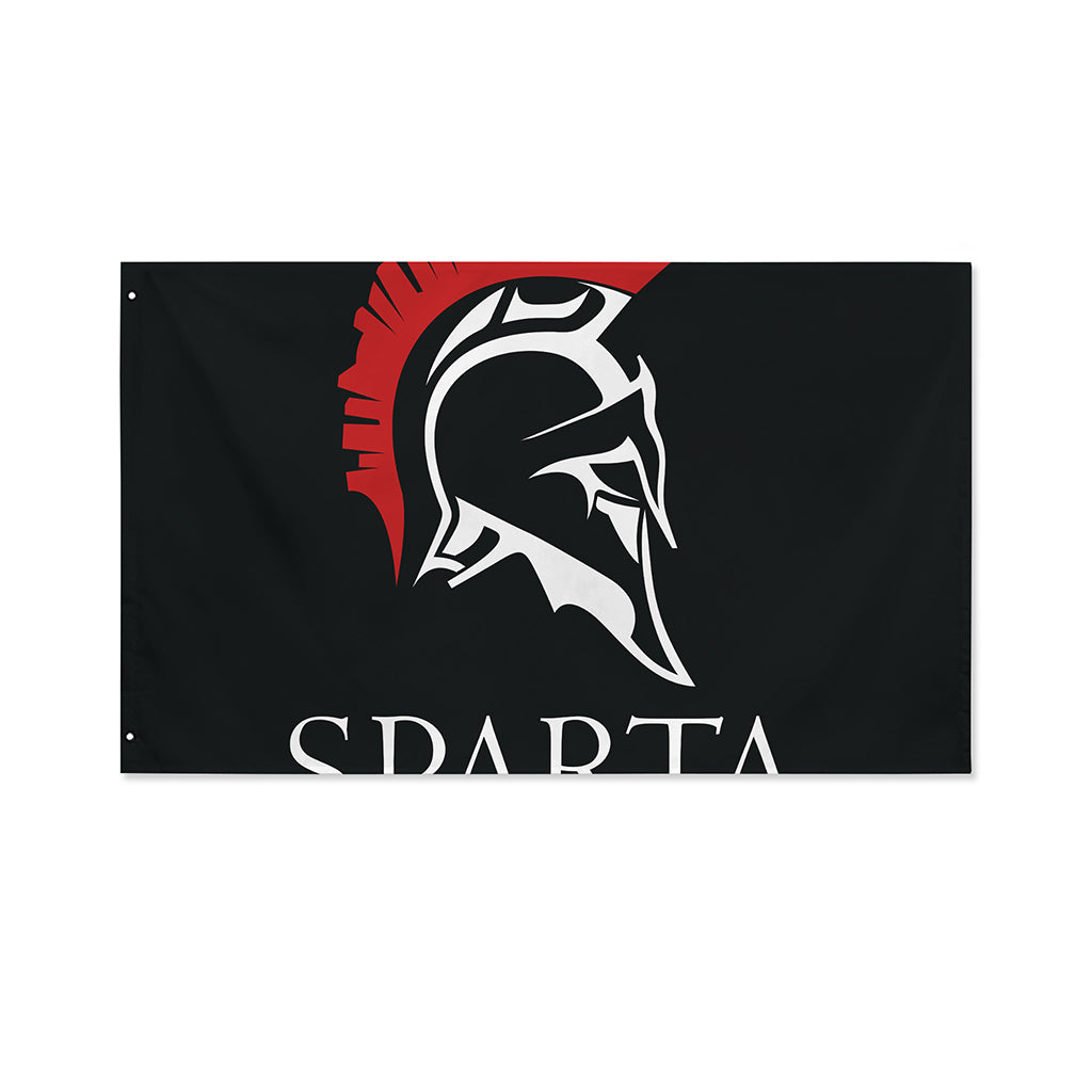 Spartan Molon Labe Print Polyester Flag