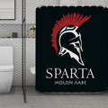 Spartan Molon Labe Print Polyester Shower Curtain