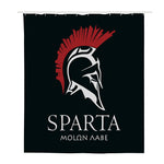 Spartan Molon Labe Print Polyester Shower Curtain