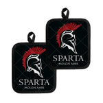 Spartan Molon Labe Print Pot Holders