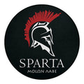 Spartan Molon Labe Print Round Blanket