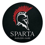 Spartan Molon Labe Print Round Blanket