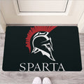 Spartan Molon Labe Print Rubber Doormat