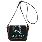 Spartan Molon Labe Print Saddle Bag