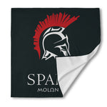 Spartan Molon Labe Print Silk Bandana