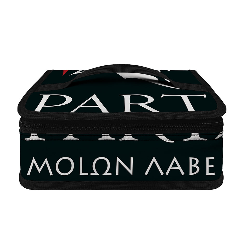 Spartan Molon Labe Print Small Lunch Bag