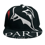 Spartan Molon Labe Print Snapback Cap