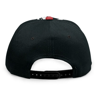 Spartan Molon Labe Print Snapback Cap