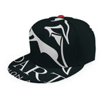Spartan Molon Labe Print Snapback Cap