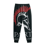 Spartan Molon Labe Print Sweatpants