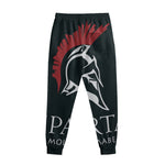 Spartan Molon Labe Print Sweatpants