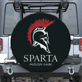 Spartan Molon Labe Print Tire Cover