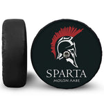 Spartan Molon Labe Print Tire Cover With Camera Hole