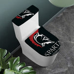 Spartan Molon Labe Print Toilet Lid And Tank Cover Set